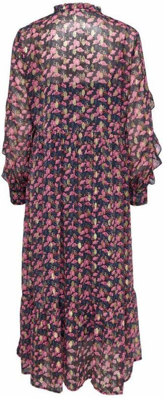 Jacqueline de Yong Midi jurk folie