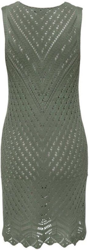 Jacqueline de Yong Midi jurk mouwloze gebreide