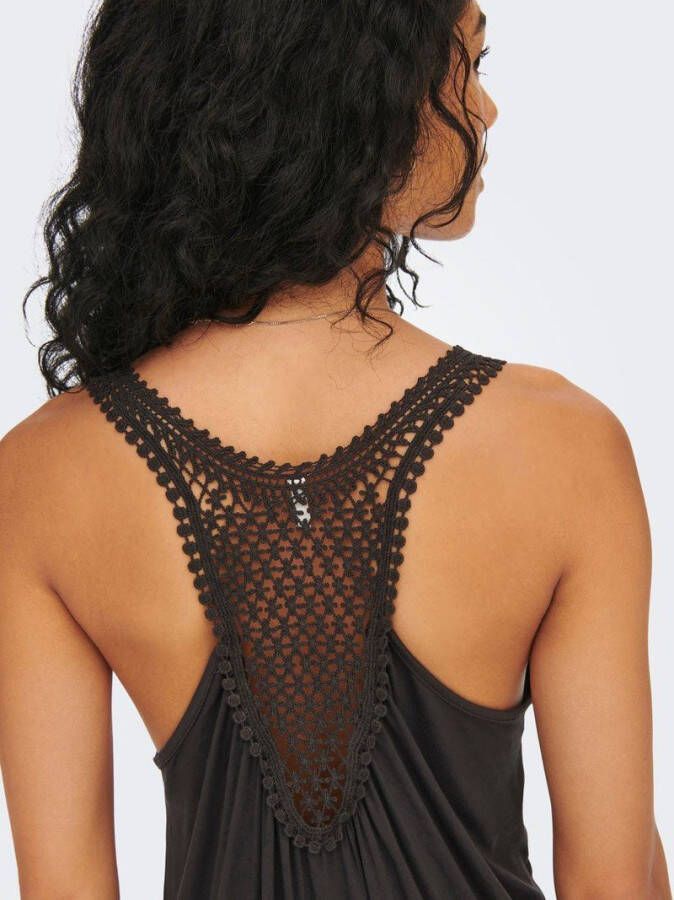 Jacqueline de Yong Mouwloze jurk gehaakte