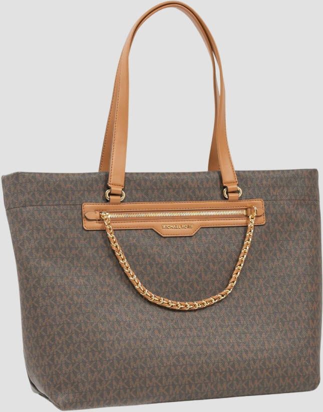Michael Kors Schoudertassen Bruin Dames