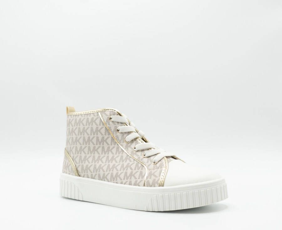 Michael Kors Kids Beige Hoge Sneaker Skate Split Ii