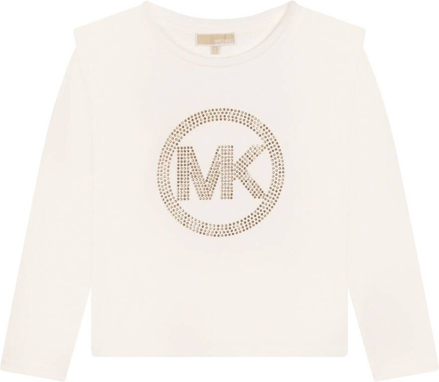 Michael Kors Longsleeve met logo van strass