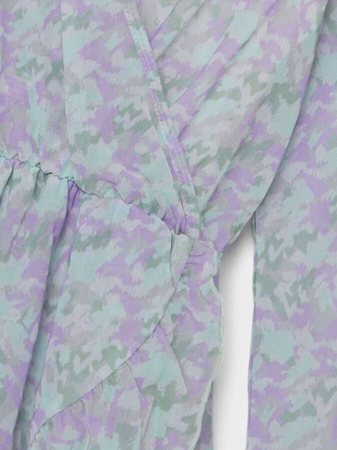 name it Jurk met lange mouwen wikkel