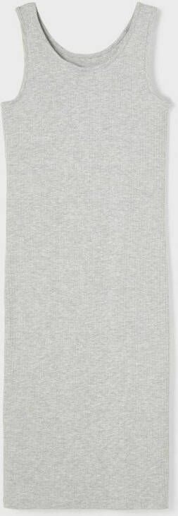 name it Maxi jurk rib