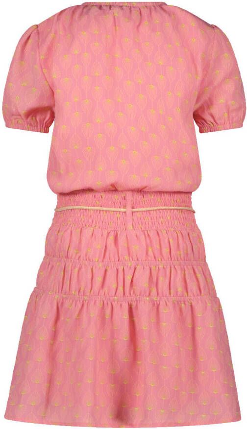 Nono Roze Mini Jurk Manyu Dress S/sl