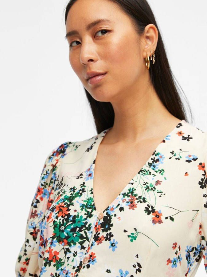 Object Blousejurk gebloemd