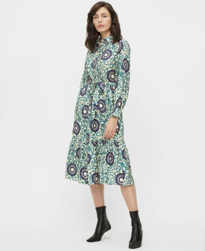 Object Blousejurk midi print