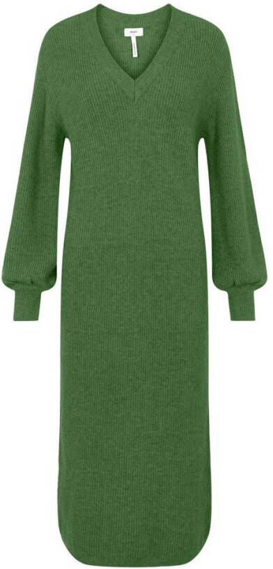 Object Gebreide jurk ballonmouwen