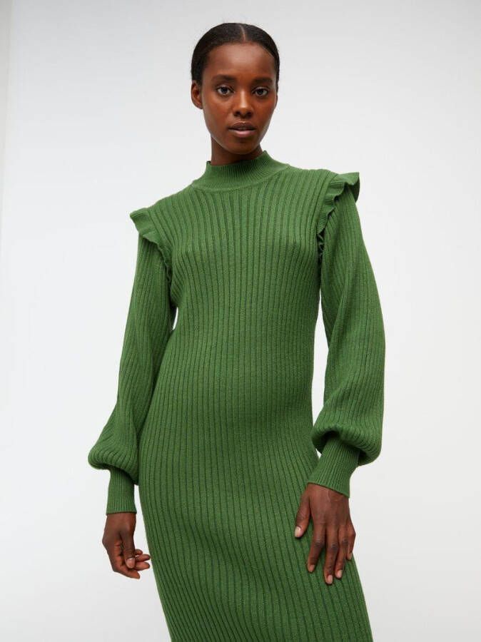 Object Gebreide jurk geribbeld