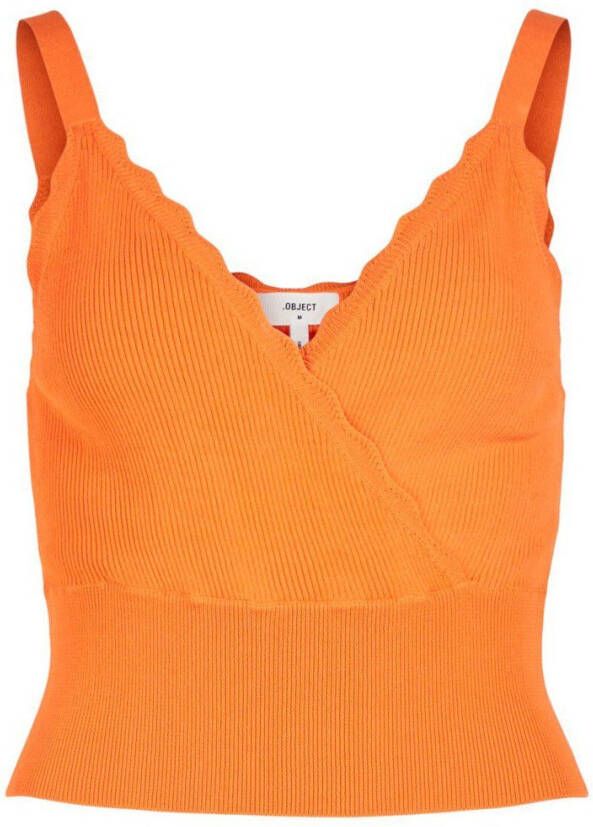 Object Gebreide top cropped fit