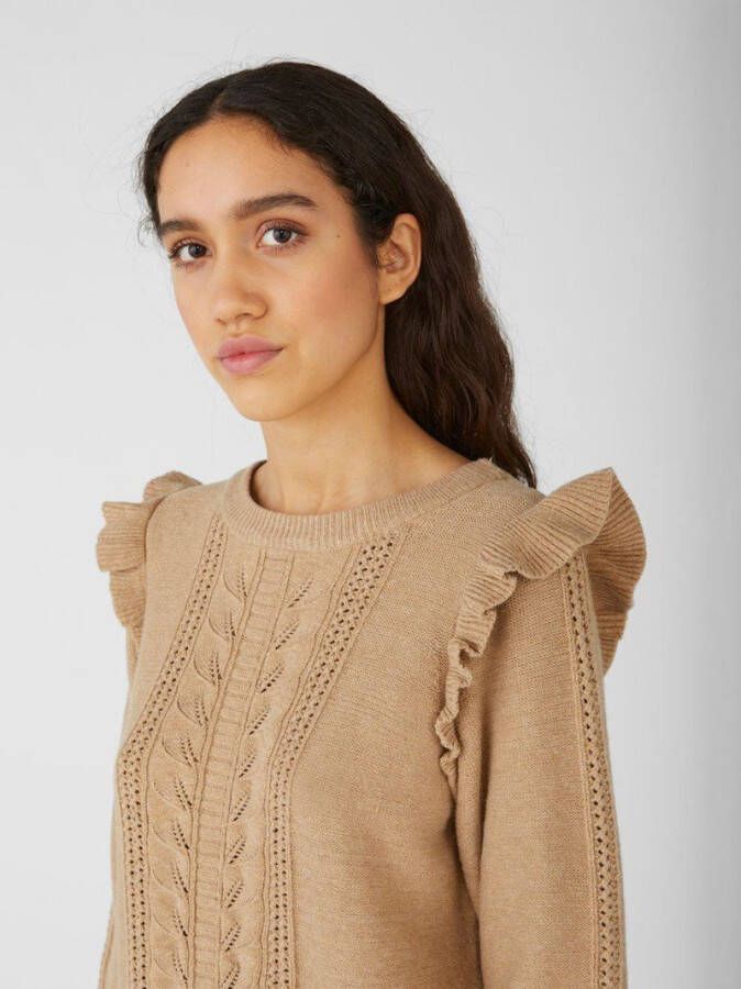 OBJECT gebreide jurk OBJPORTIA camel