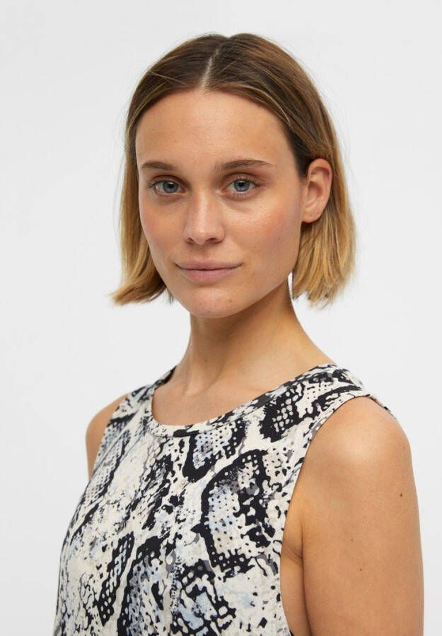 Object Maxi jurk bedrukt