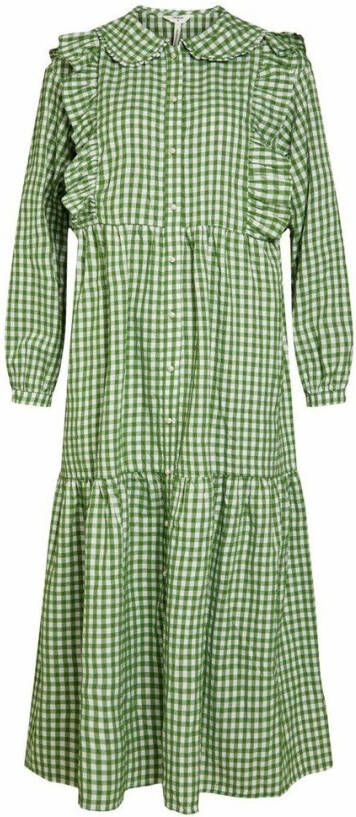 Object Maxi jurk geruit