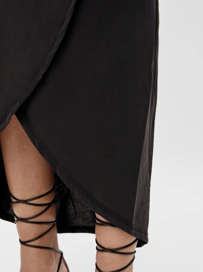 Object Jannie Nadia S/S Dress , Zwart, Dames