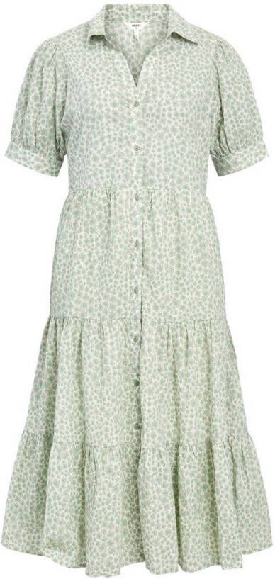 Object Midi jurk bedrukt