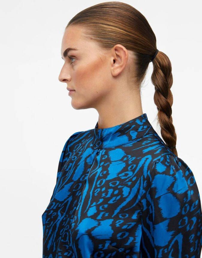 Object Midi jurk bedrukt