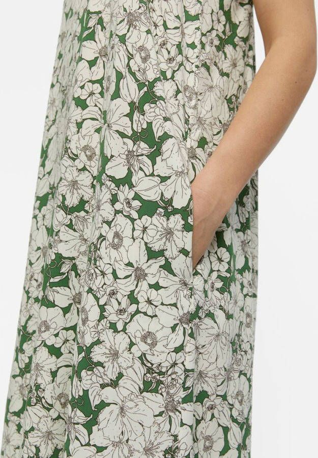 Object Midi jurk gebloemd