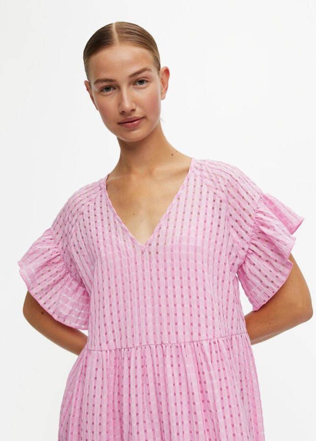 Object Midi jurk getextureerd