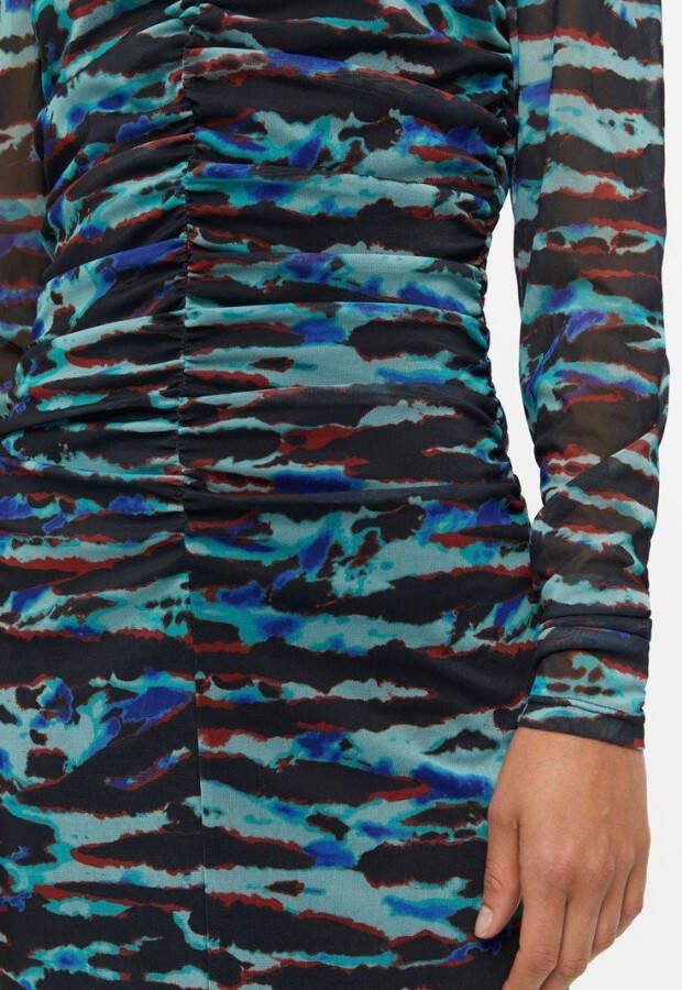 Object Midi jurk mesh