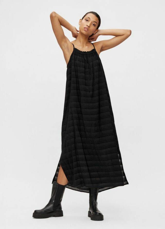 Object Midi jurk mouwloos