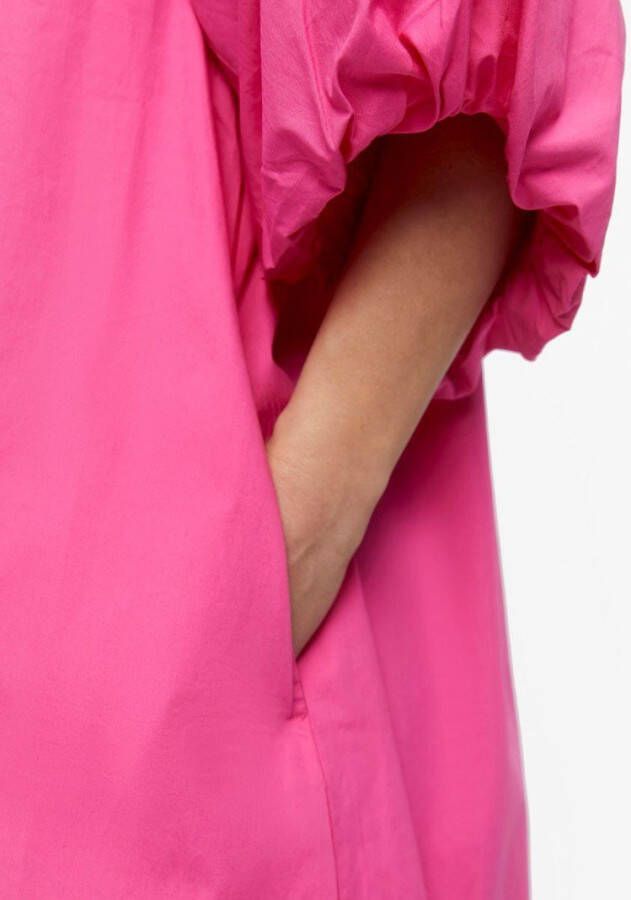 Object Midi jurk volumineuze