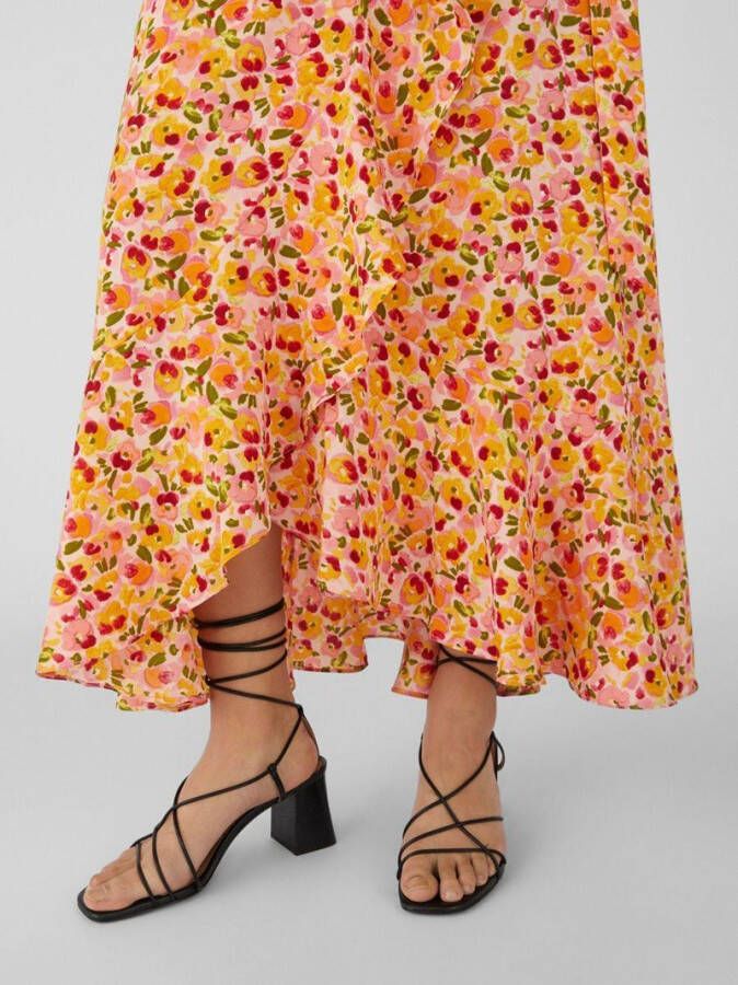 Object Midi jurk wikkel