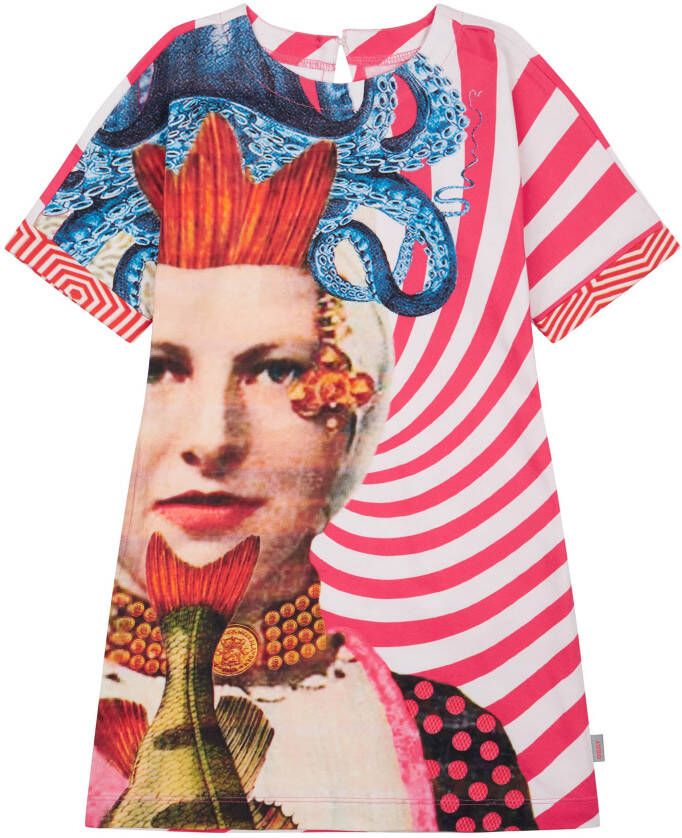 Oilily Trien jersey jurk met auntie octo in klederdracht!