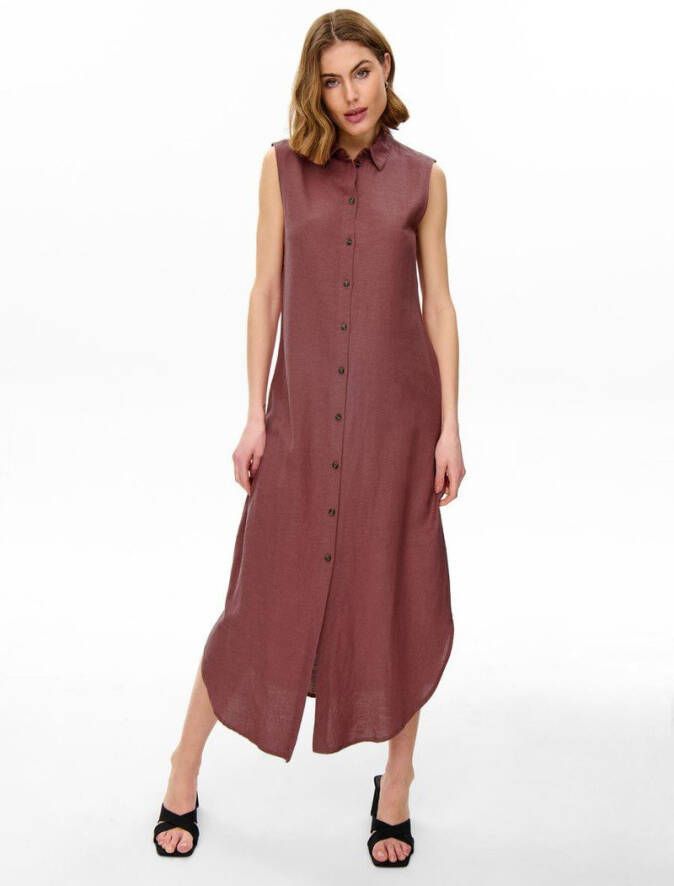 Only Blousejurk lange linnen