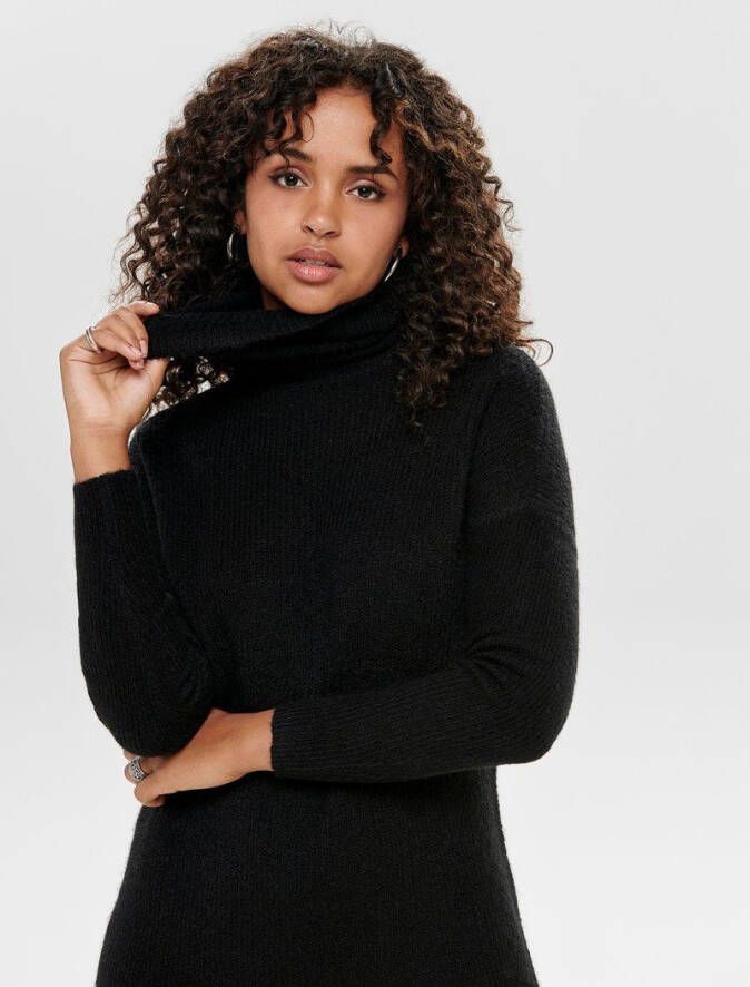 Only Tricotjurk ONLJANA L/S COWLNCK DRESS
