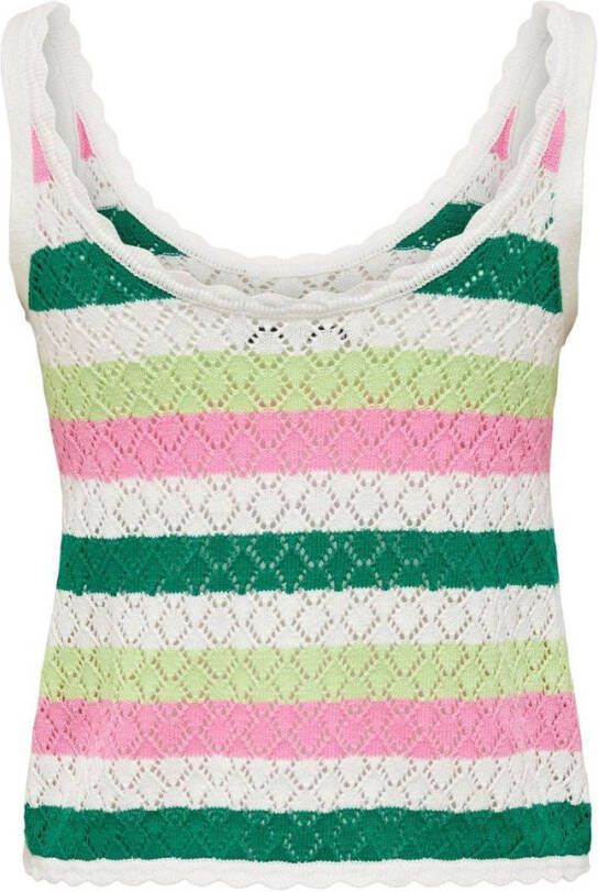 Only Gebreide top gestreepte