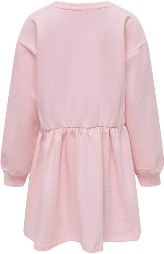 Only Jurk lange mouwen ruches