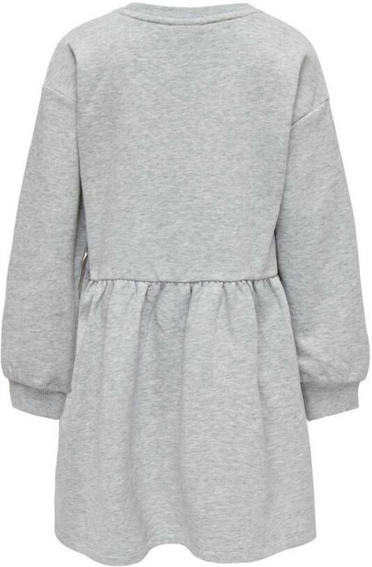 Only Jurk lange mouwen ruches