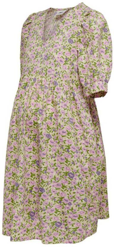 Only Jurk mama 2/4 mouwen babydoll