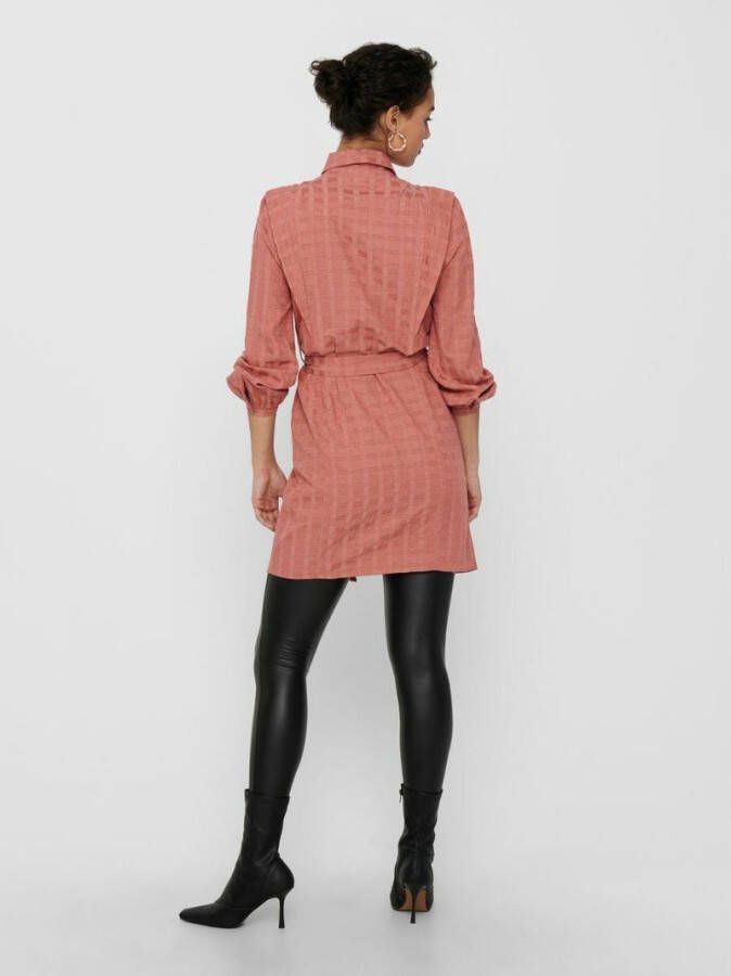 Only Jurk met lange mouwen gedetailleerde