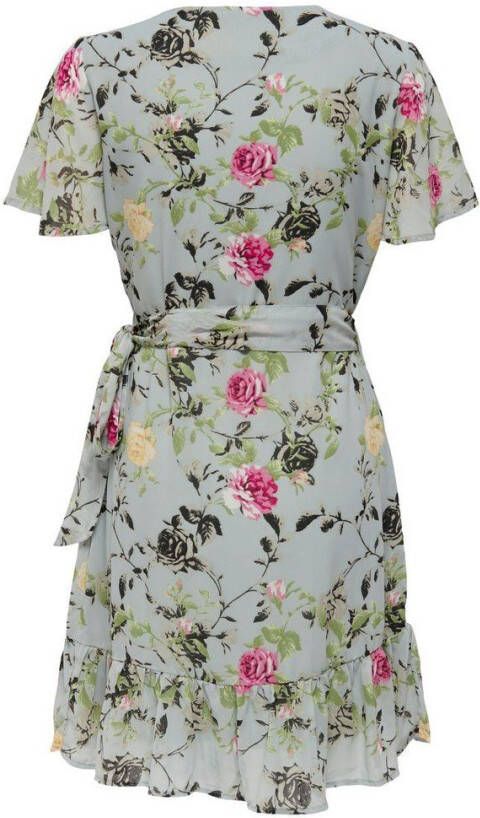 Only Jurk onlstar s/s wrap dress wvn