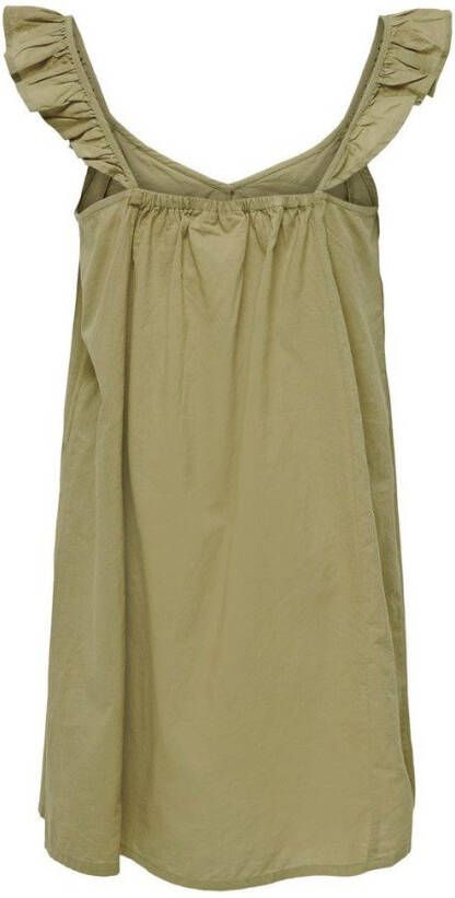 Only Jurk ruches bandjes