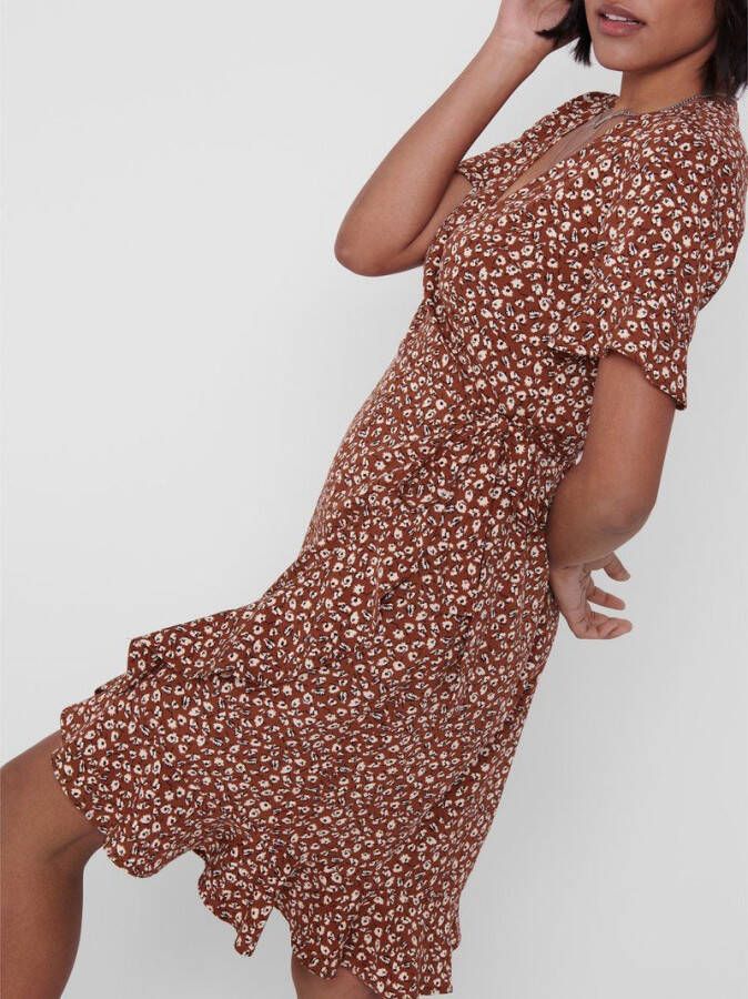 Only Wikkeljurk ONLOLIVIA S/S WRAP DRESS WVN