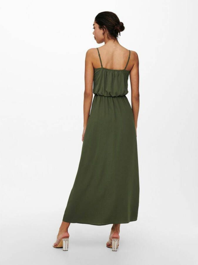 Only Maxi jurk effen gekleurd