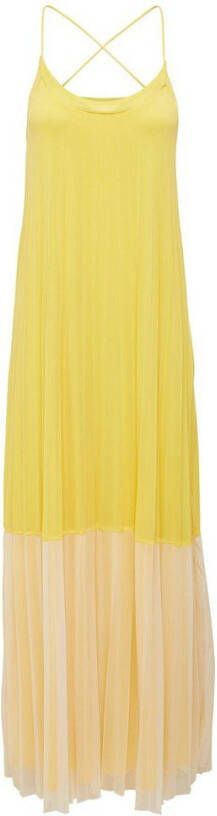 Only Maxi jurk geplooide