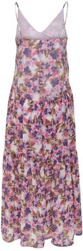 Only Maxi jurk korte mouwen