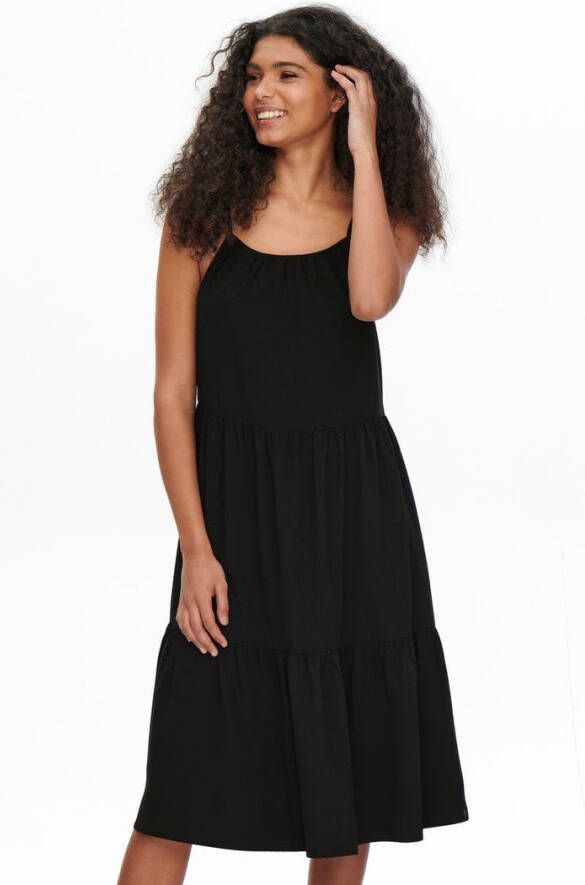 Only Midi jurk bandjes