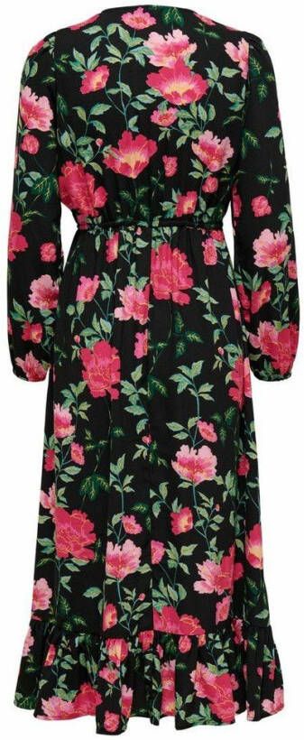 Only Midi jurk bedrukte