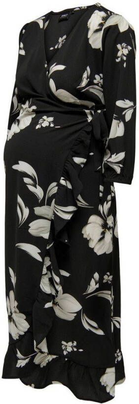 Only Midi jurk mama wikkel