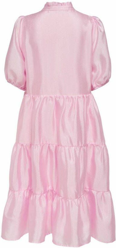 Only Midi jurk ruche