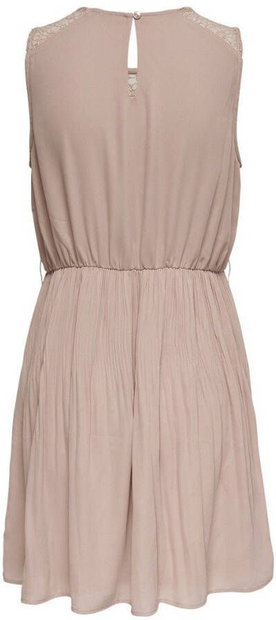 Only Mouwloze jurk kanten bovendeel