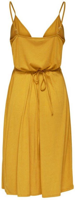 Only Mouwloze jurk wikkel