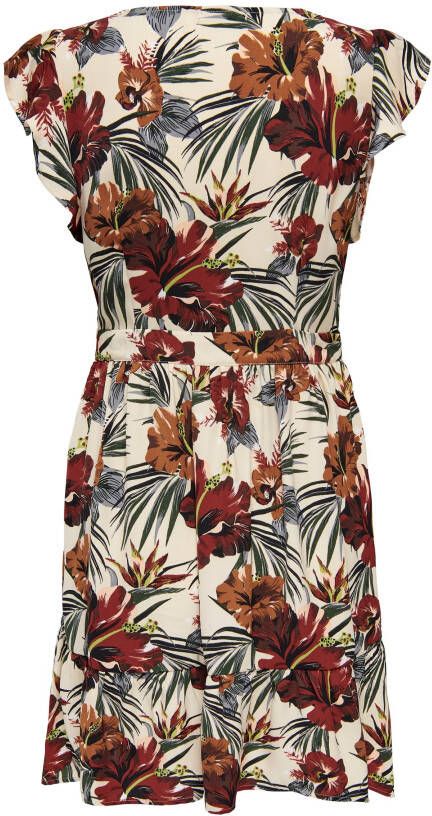 Only Onllinda capsleeve v neck dress cs