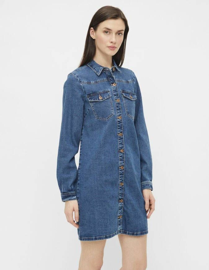 Pieces Denim jurk mini