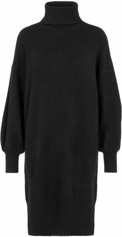 PIECES gebreide jurk PCFABIA zwart