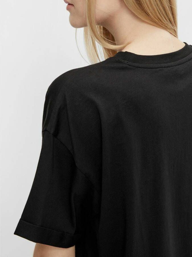 PIECES T shirtjurk PCRIA zwart